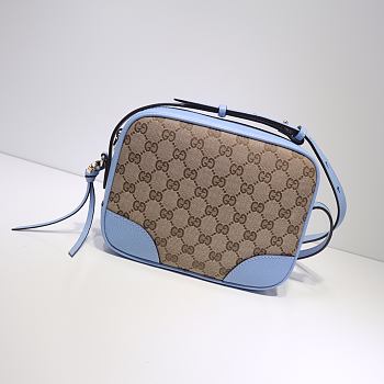 Gucci Bree Original GG canvas mini messenger bag | 387360