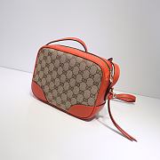 Gucci Bree Original GG canvas mini messenger orange bag | 387360 - 2