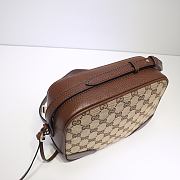 Gucci Bree Original GG canvas mini messenger brown bag | 387360 - 2