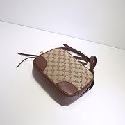 Gucci Bree Original GG canvas mini messenger brown bag | 387360 - 5