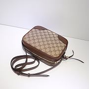 Gucci Bree Original GG canvas mini messenger brown bag | 387360 - 6