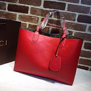 Gucci Reversible GG medium tote red| 368568 - 5