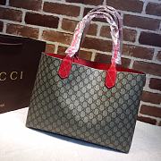 Gucci Reversible GG medium tote red| 368568 - 3