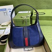 Gucci Jackie 1961 small shoulder bag blue | 636709 - 6
