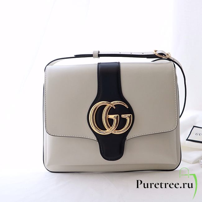 GUCCI Arli Small Shoulder Bag white medium | 550129 - 1