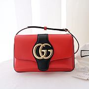 GUCCI Arli Small Shoulder Bag red small | 550129 - 1