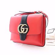 GUCCI Arli Small Shoulder Bag red medium | 550129 - 4