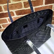 GUCCI Shoulder tote black shiny bag | 211137 - 3