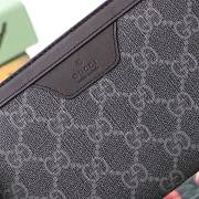 Gucci GG Supreme Zip Around Wallet | 322147 - 4