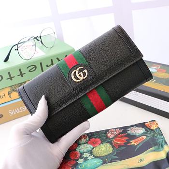 GucciOphidia GG continental wallet | 523153