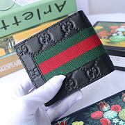 Gucci Signature Web black wallet | 408827 - 2