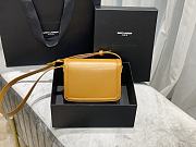 YSL Solferino satchel in box leather yellow 19cm | 634306 - 3