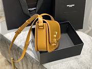 YSL Solferino satchel in box leather yellow 23cm | 634306 - 6