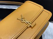 YSL Solferino satchel in box leather yellow 23cm | 634306 - 2