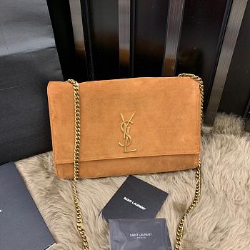 YSL Kate Small Light Brown Leather 28cm | 553804