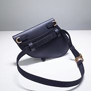 Dior Saddle Oblique Black 18cm | 1003L - 5