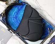 Dior Saddle Bag All Black size 25.5 x 20 x 6.5 cm - 6