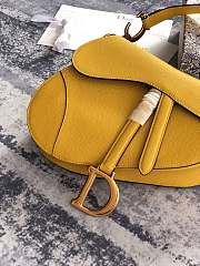 Dior Saddle Oblique Yellow | M9001 - 5