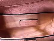 Dior Saddle Small Bag Pink Grain Leather size 19.5 x 16 x 6.5 cm - 3