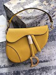 Dior Saddle Oblique Yellow | M9001 - 1