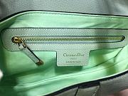 Dior Saddle Bag Light Green Grain Leather size 25.5 x 20 x 6.5 cm - 3
