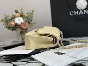 Chanel Classic Double Flap Bag Cream 25cm - 4