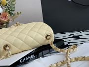 Chanel Classic Double Flap Bag Cream 16cm - 6
