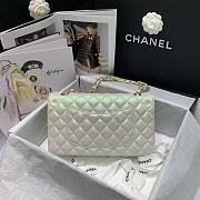 Chanel Classic Double Flap Bag White 20cm - 6