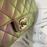 Chanel Classic Double Flap Bag Metalic Pink 20 cm - 3