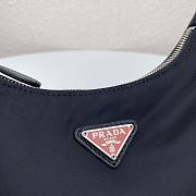 Prada Re-Edition 2005 Nylon Bag Black - Red | 1BH204  - 5