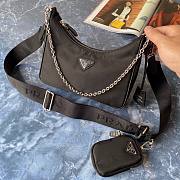 Prada Re-Edition 2005 Nylon Bag Black | 1BH204 - 1
