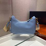 Prada Re-Edition 2005 Saffiano leather bag blue | 1BH204 - 2