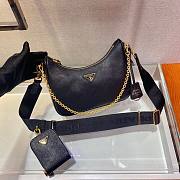Prada Re-Edition 2005 Saffiano leather bag black | 1BH204 - 3
