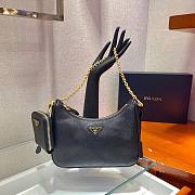 Prada Re-Edition 2005 Saffiano leather bag black | 1BH204 - 4
