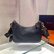 Prada Re-Edition 2005 Saffiano leather bag black | 1BH204 - 6