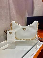 Prada Re-Edition 2005 Saffiano leather bag white | 1BH204 - 6