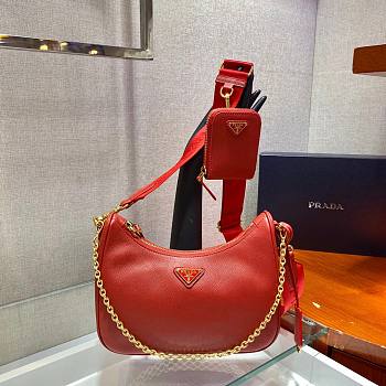 Prada Re-Edition 2005 Saffiano leather bag red | 1BH204
