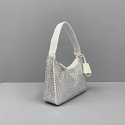 Re-Nylon Re-Edition 2000 mini-bag white diamond | 1NE515 - 4