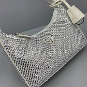 Re-Nylon Re-Edition 2000 mini-bag white diamond | 1NE515 - 6