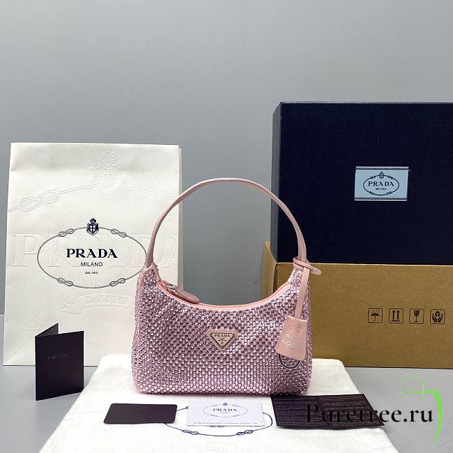 Re-Nylon Re-Edition 2000 mini-bag pink diamond | 1NE515 - 1