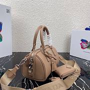 Prada Re-Edition 2005 Nylon Bag Beige | 1BB846 - 3