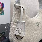 Prada Re-Edition 2000 Shearling Mini Bag White | 1NE515 - 2