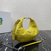 Prada Re-Edition 2006 nylon bag yellow | 1BH172 - 5