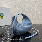 Prada Re-Edition 2006 nylon bag blue | 1BH172 - 5