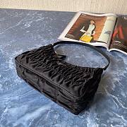 Prada Nylon And Saffiano Leather Mini Bag Black | 1NE204  - 3