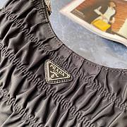 Prada Nylon And Saffiano Leather Mini Bag Black | 1NE204  - 6