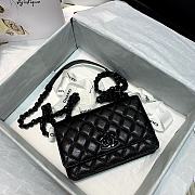 Chanel Classic Flap Bag Black 19cm | 81059 - 4