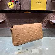 Fendi Baguete beige leather bag 32cm | 8BR600 - 3