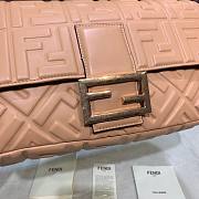 Fendi Baguete beige leather bag 32cm | 8BR600 - 5