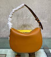 Fendi Croissant Brown leather bag | 8BR790 - 2